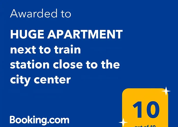 Apartmán Huge Next To Train Station Close To The Center